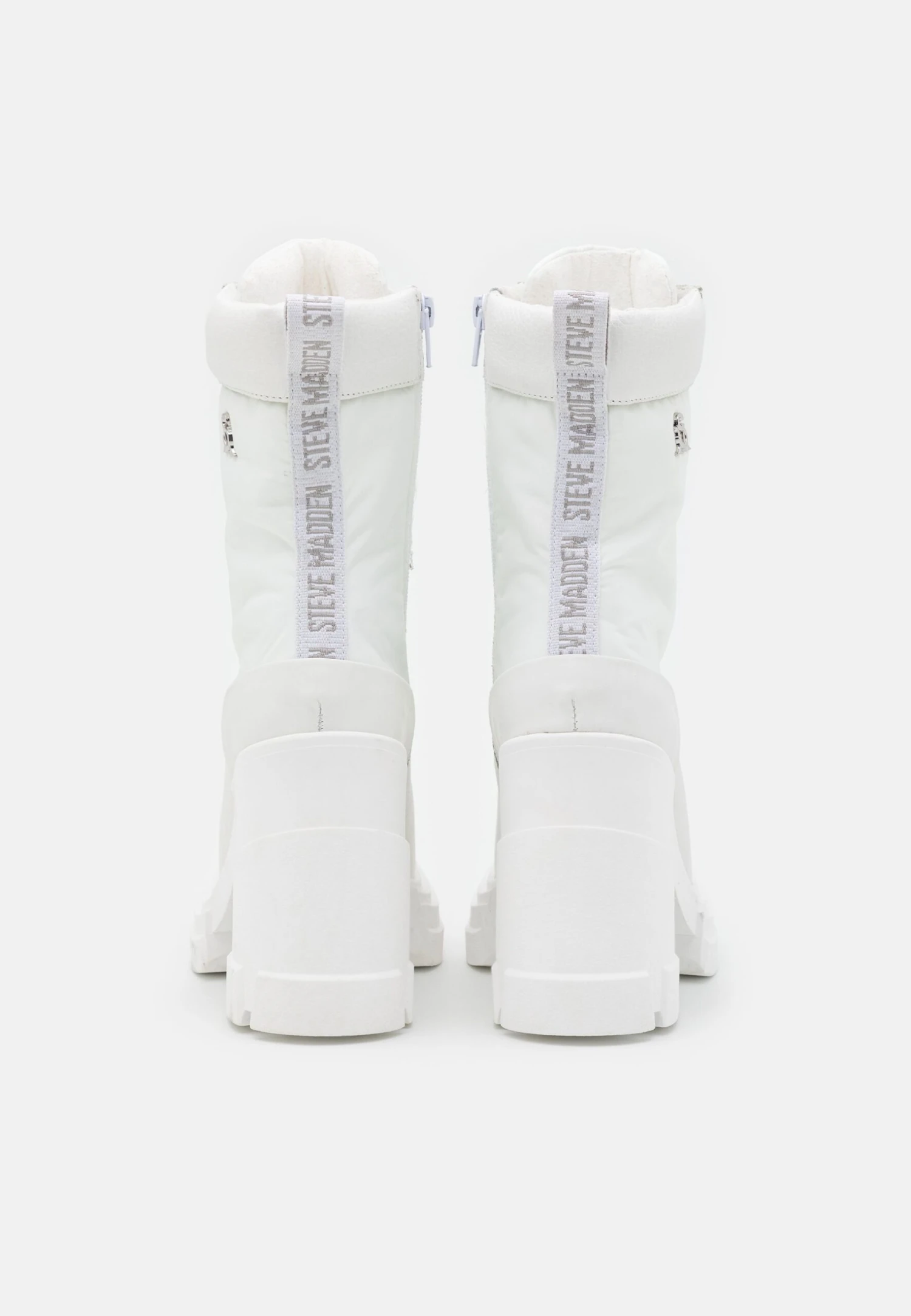 Steve Madden Beverly - Enkellaarsjes Met Hoge Hak - White - Afbeelding 4