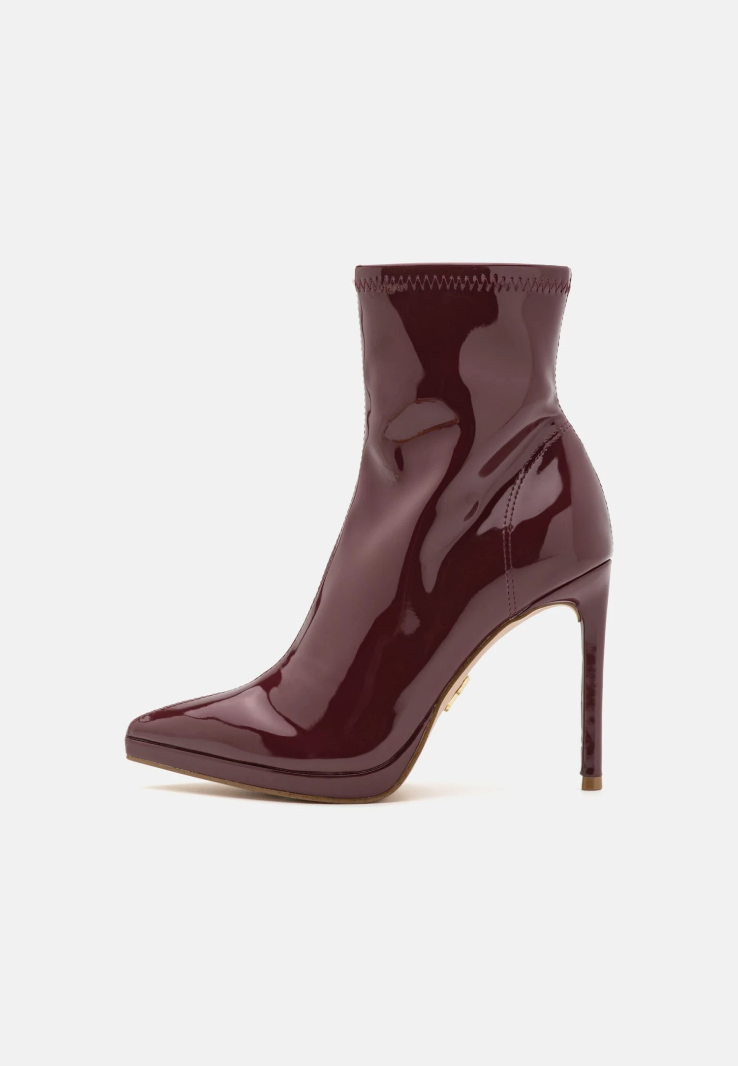Steve Madden Kaylani - Enkellaarsjes Met Hoge Hak - Wine - Afbeelding 2