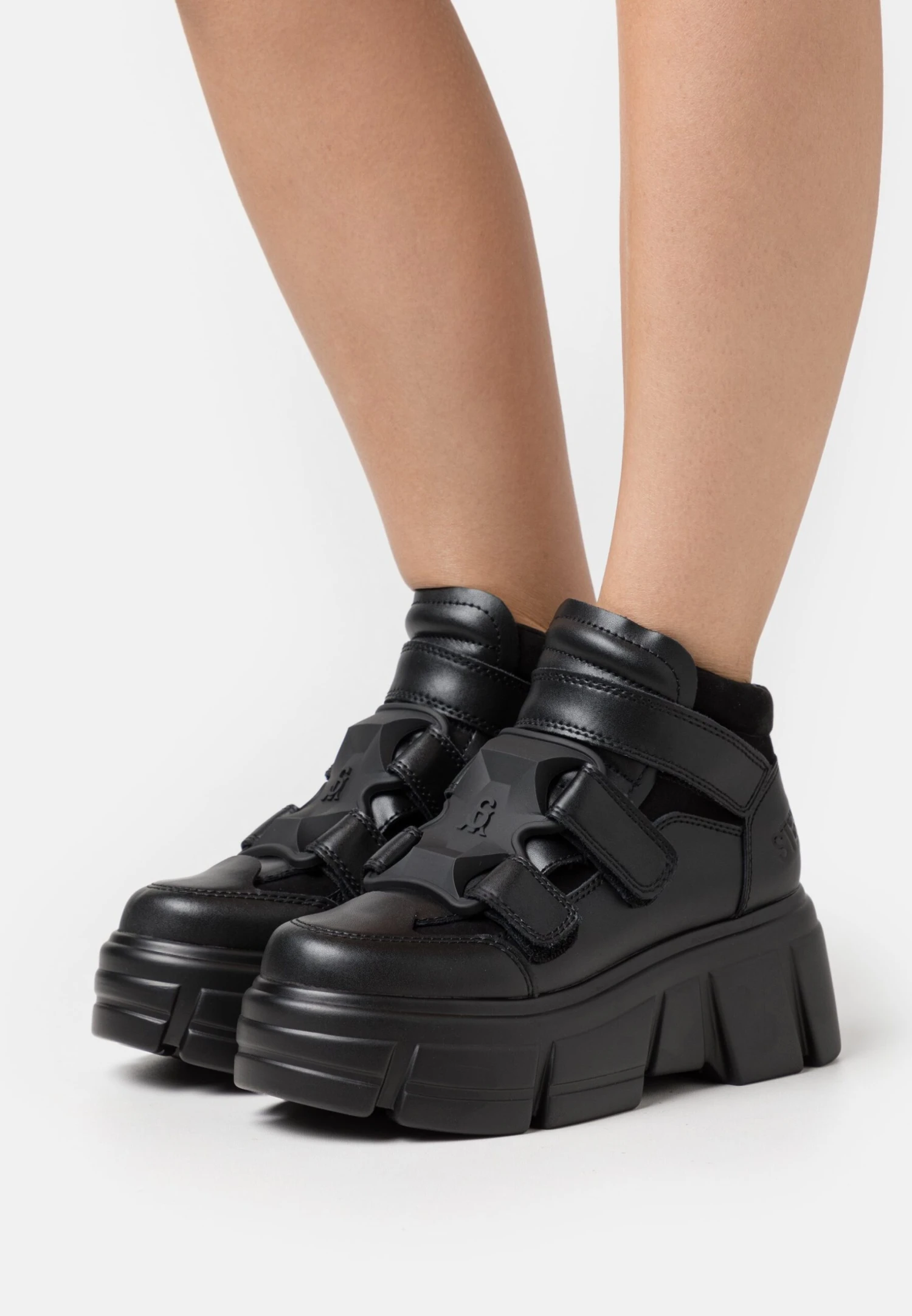 Steve Madden Trimmers - Sneakers Hoog - Black