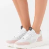 Steve Madden Pitty - Sneakers Laag - White/Pink