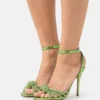 Steve Madden Bedazzle - Sandalen Met Hoge Hak - Green