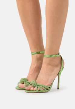 Steve Madden Bedazzle - Sandalen Met Hoge Hak - Green