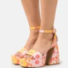 Steve Madden Paysin - Sandalen Met Plateauzool - Pink