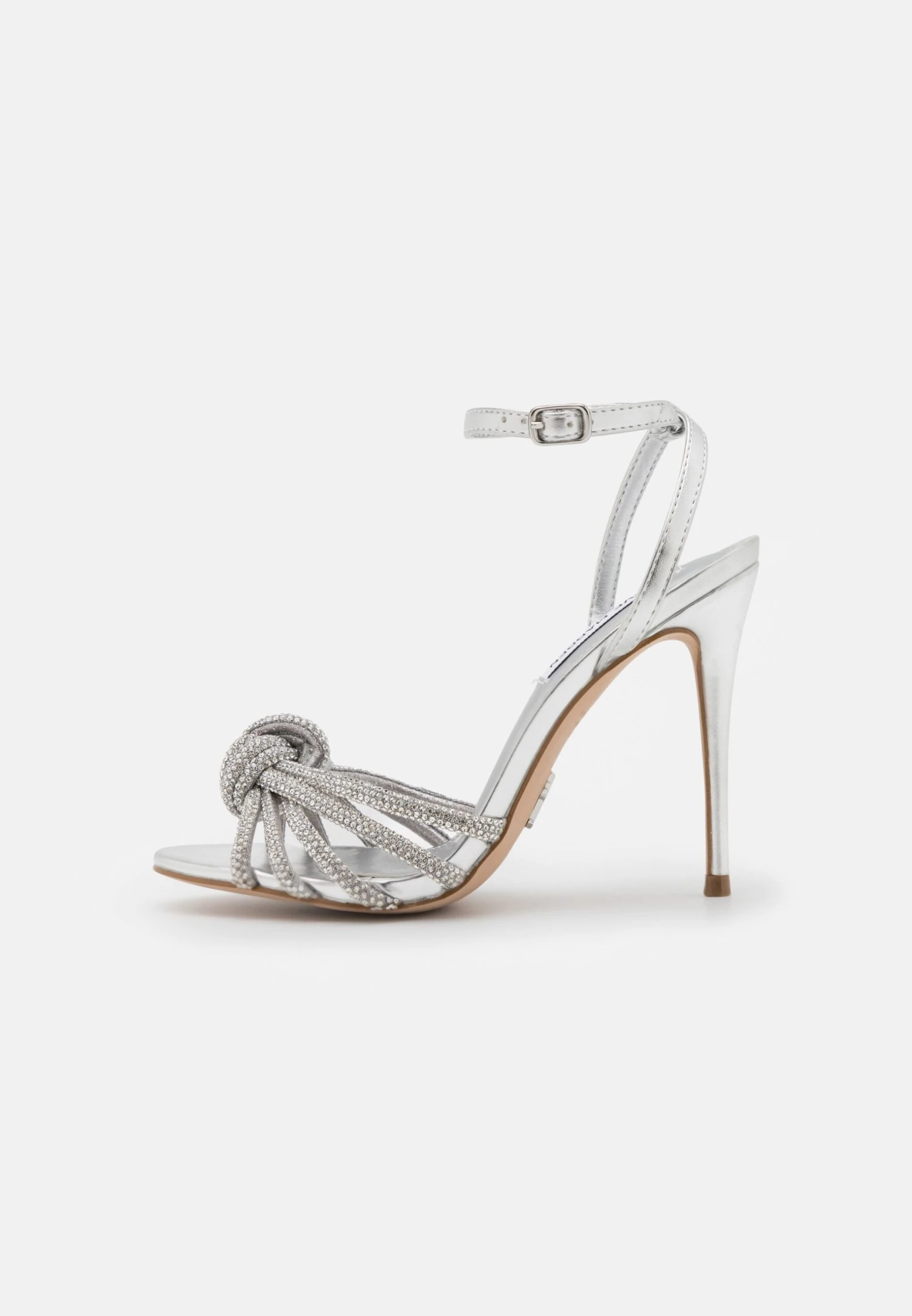 Steve Madden Bedazzle - Sandalen Met Hoge Hak - Silver - Afbeelding 2
