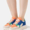 Steve Madden Poppy - Sneakers Laag - Blue/Multi-Coloured