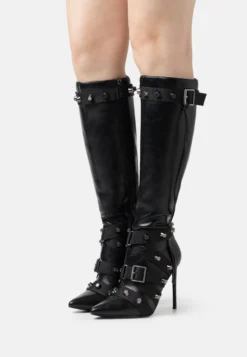 Steve Madden Finkle - Laarzen Met Hoge Hak - Black