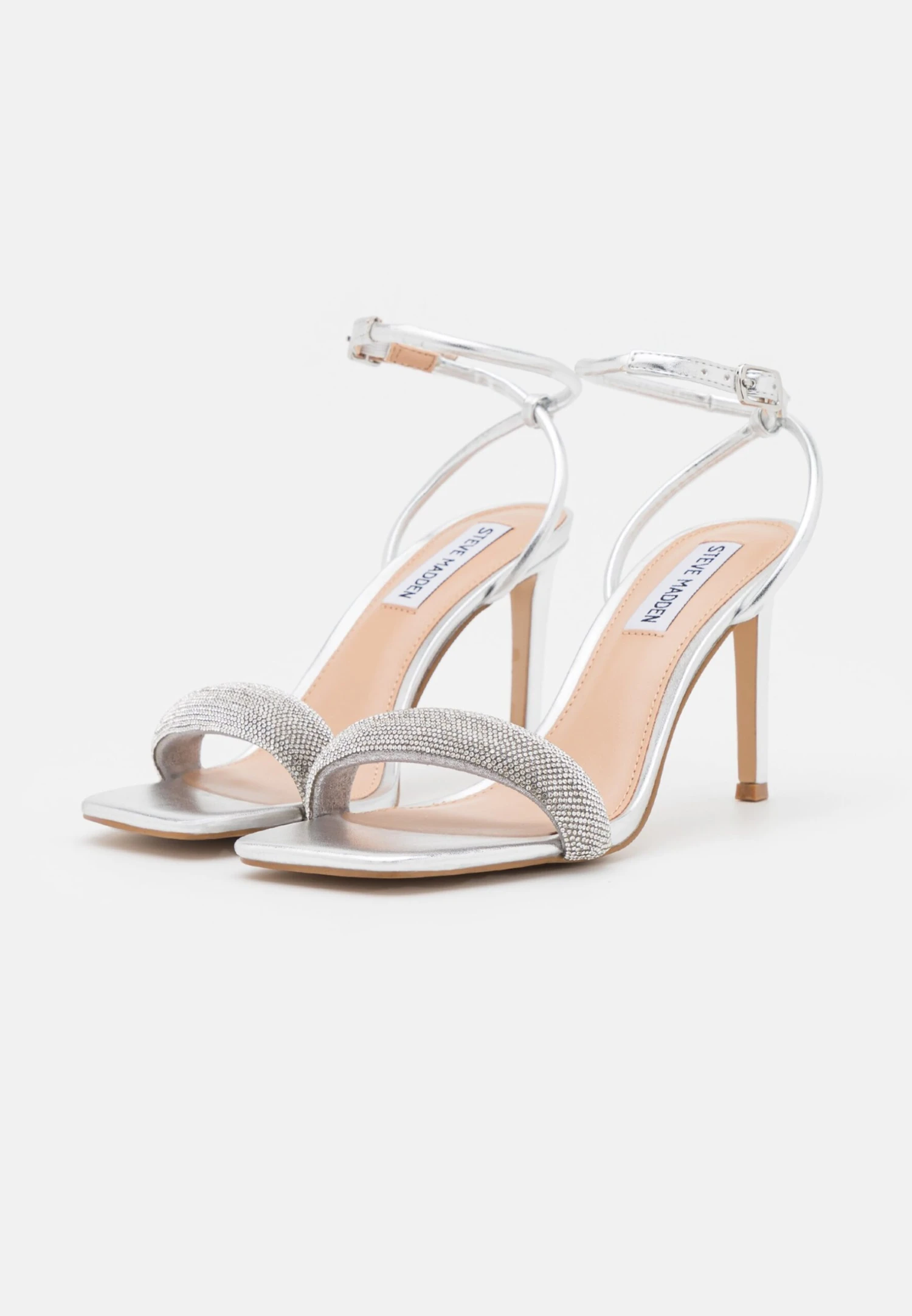 Steve Madden Entice - Sandalen Met Hoge Hak - Silver - Afbeelding 3