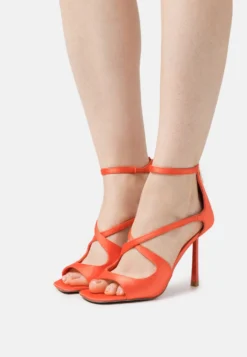 Steve Madden Reclaimed - Sandalen Met Hoge Hak - Orange