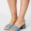 Steve Madden Aspyn - Muiltjes Met Hak - Slate Blue