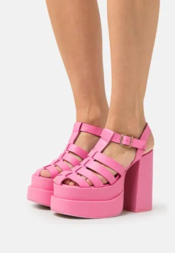 Steve Madden Carlita - Sandalen Met Hoge Hak - Pink