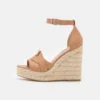 Steve Madden Sivian - Sandalen Met Hoge Hak - Camel