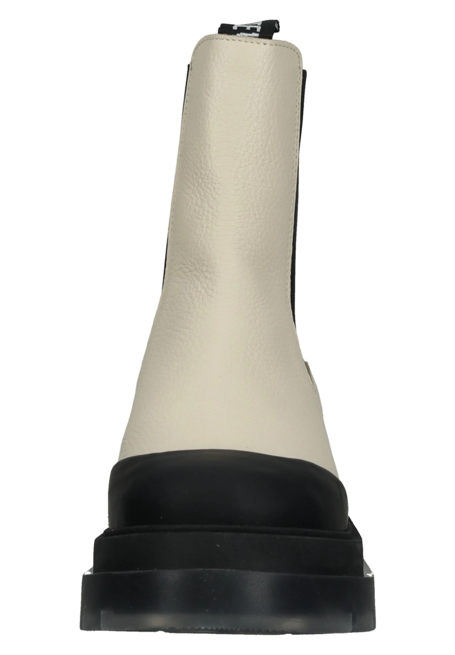 Steve Madden Myrtha - Enkellaarsjes Met Plateauzool - Bone/Black - Afbeelding 5