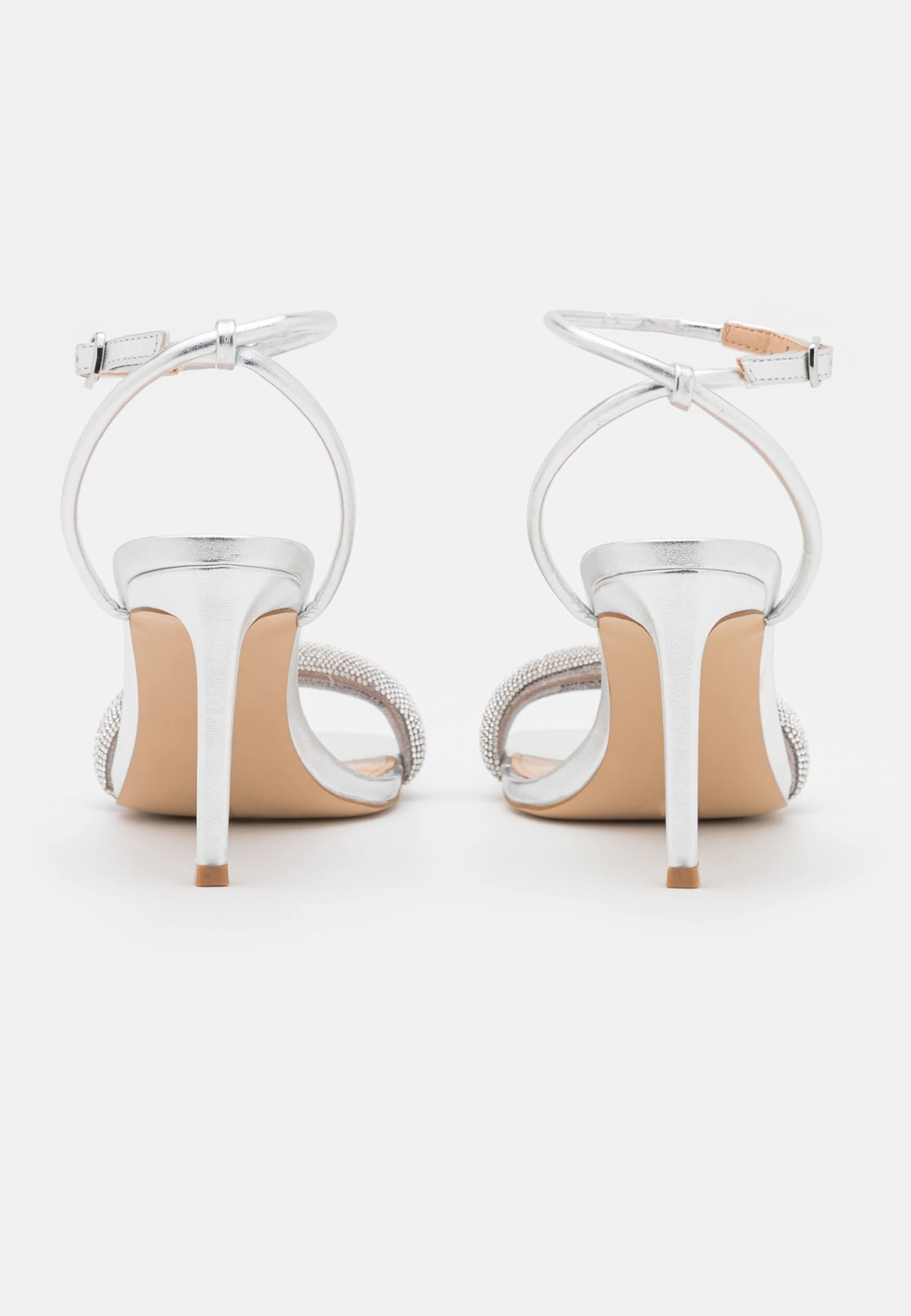 Steve Madden Entice - Sandalen Met Hoge Hak - Silver - Afbeelding 4