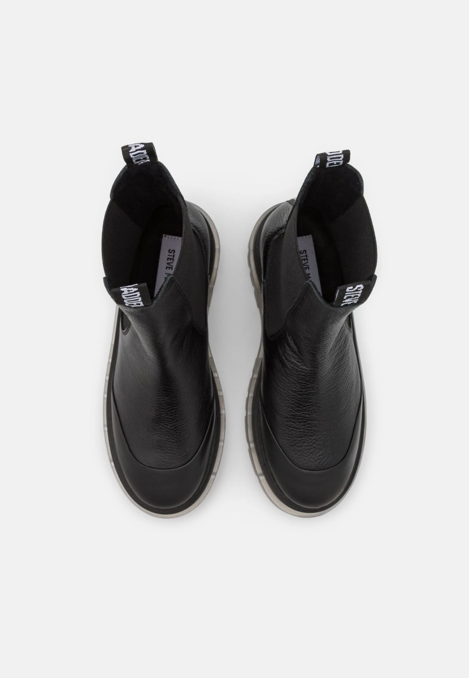 Steve Madden Myrtha - Enkellaarsjes Met Plateauzool - Black - Afbeelding 6