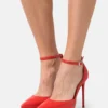 Steve Madden Keep Up - Plateaupumps - Red