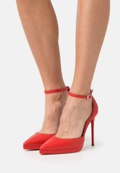 Steve Madden Keep Up - Plateaupumps - Red