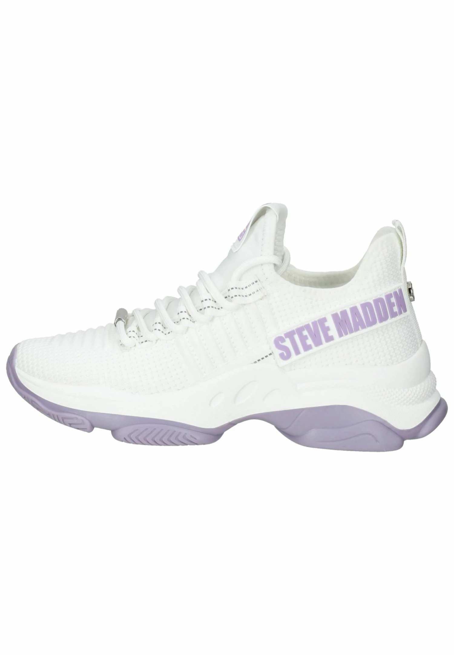 Steve Madden Sneakers Laag - White Lavender