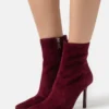 Steve Madden Iyanna - Enkellaarsjes Met Hoge Hak - Cranberry