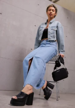 Steve Madden Cagey - Muiltjes Met Hak - Black