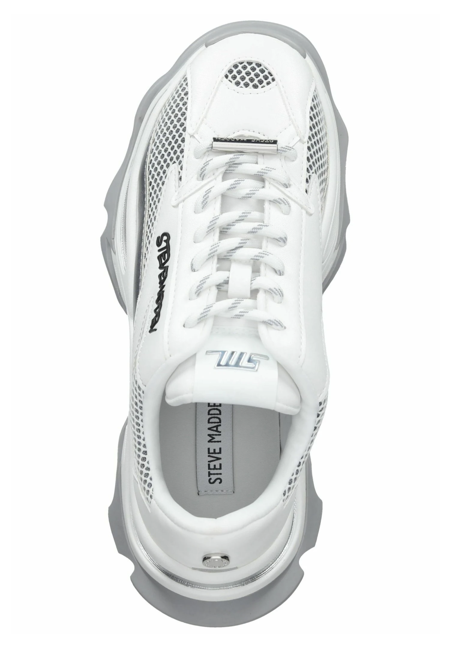 Steve Madden Sneakers Laag - White Sil - Afbeelding 3