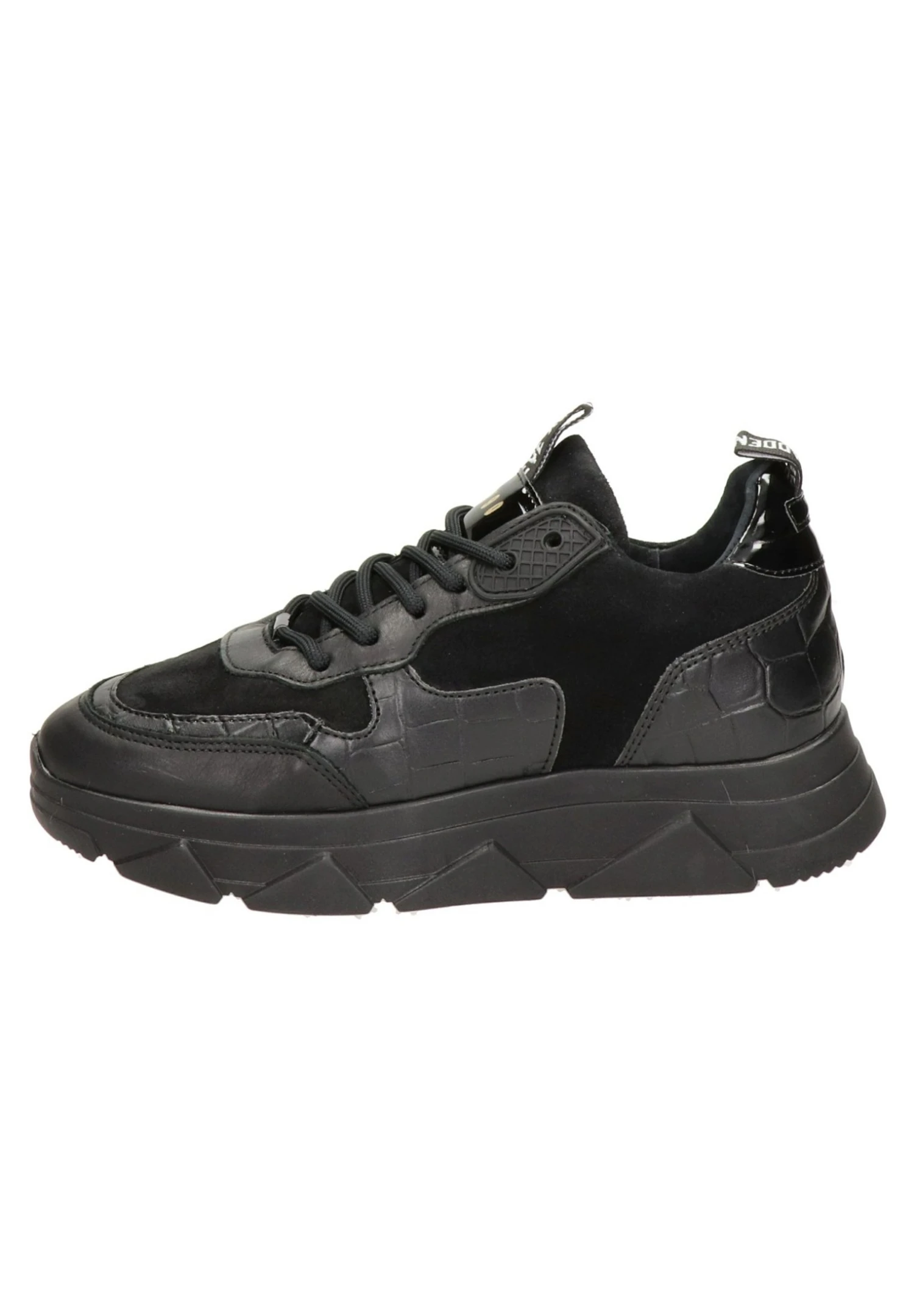 Steve Madden Pitty Dames Dad- Sneakers Laag - Zwart