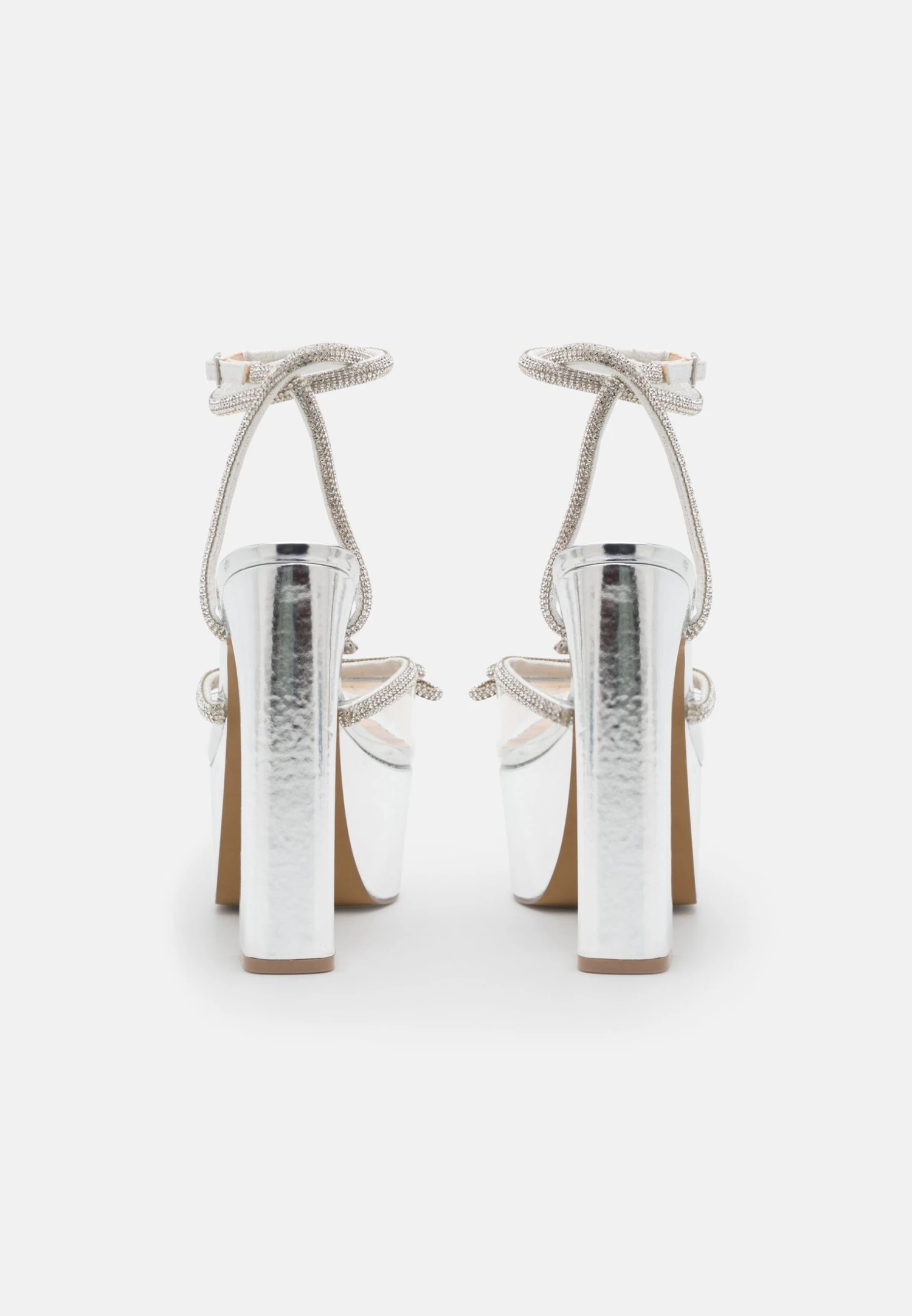 Steve Madden Bellisima - Sandalen Met Hoge Hak - Silver - Afbeelding 3