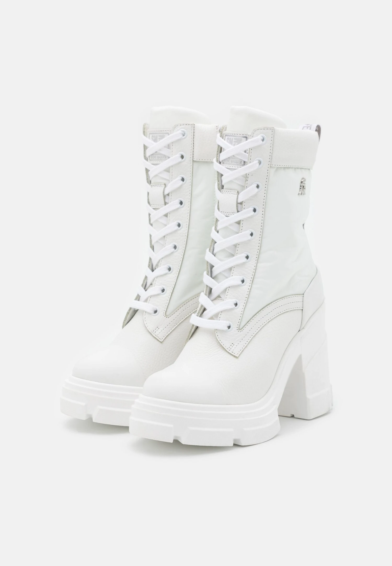 Steve Madden Beverly - Enkellaarsjes Met Hoge Hak - White - Afbeelding 3