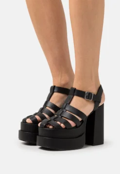 Steve Madden Carlita - Sandalen Met Hoge Hak - Black